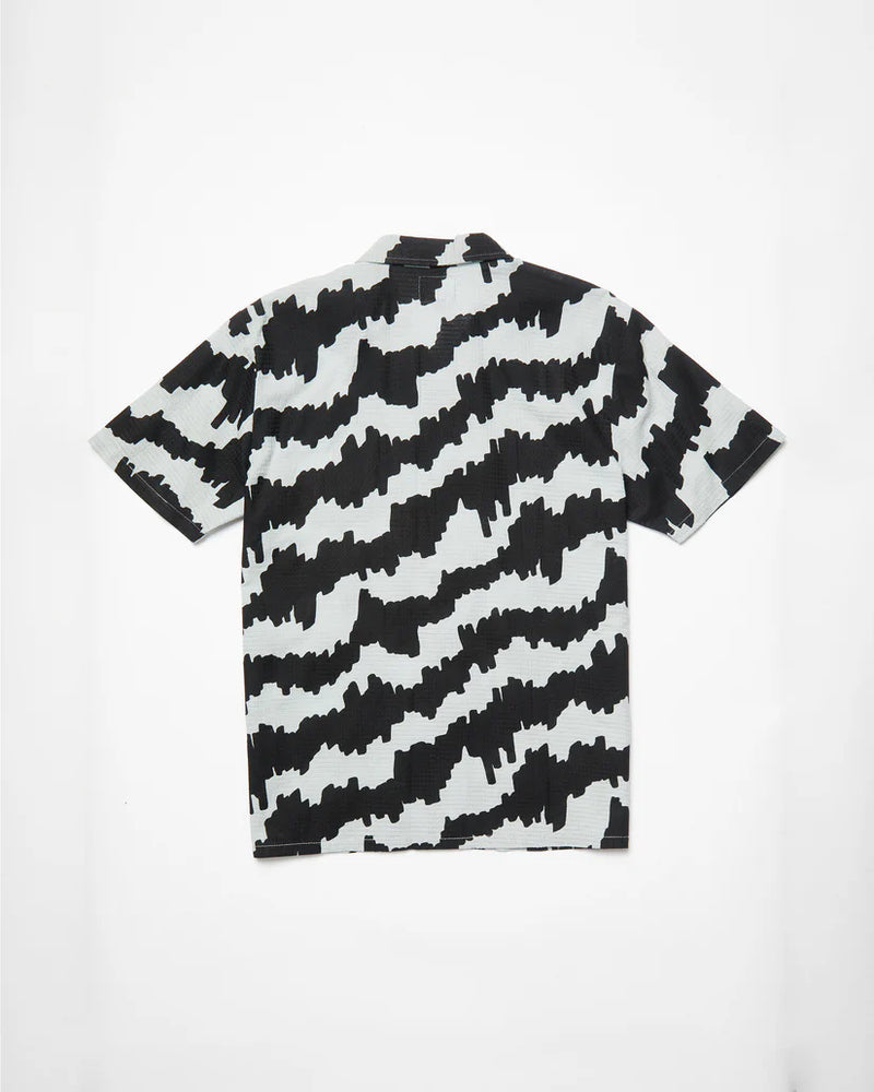 Load image into Gallery viewer, Volcom Men&#39;s Short Sleeve Multifarious Shirt Carolina Blue A0412515_CNA
