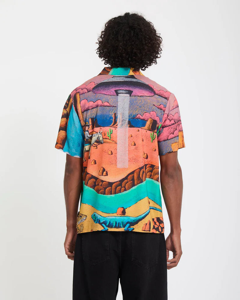 Load image into Gallery viewer, Volcom Men's Mickey Mason Shirt Multi A0412615_MLT
