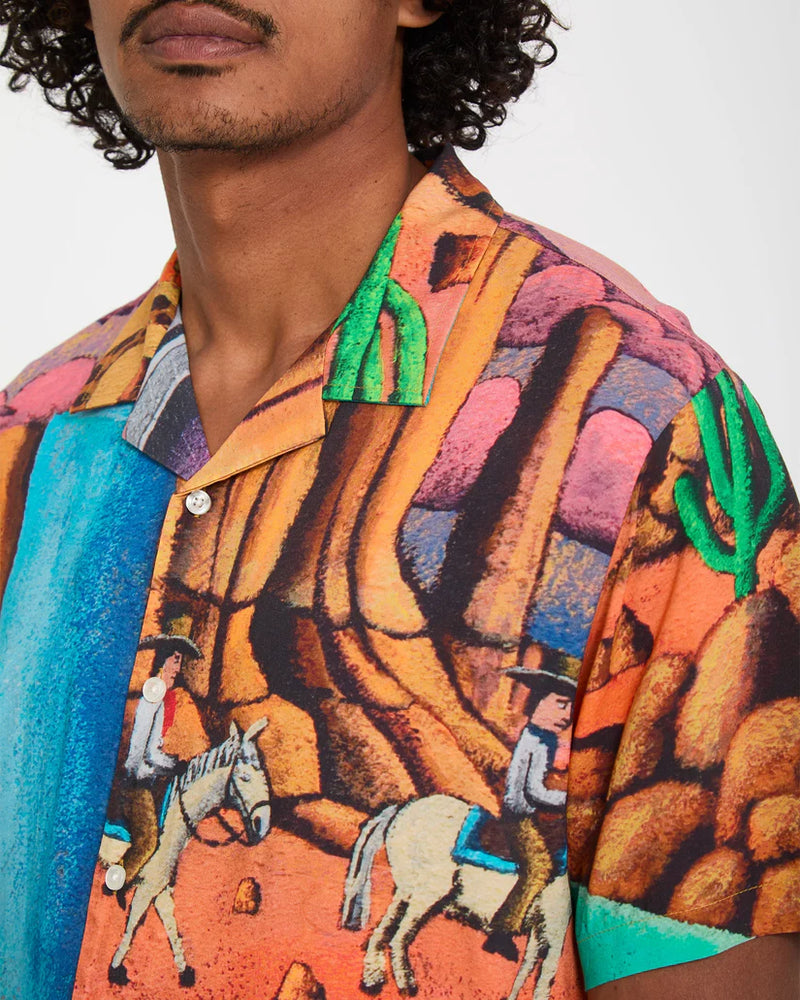 Load image into Gallery viewer, Volcom Men's Mickey Mason Shirt Multi A0412615_MLT
