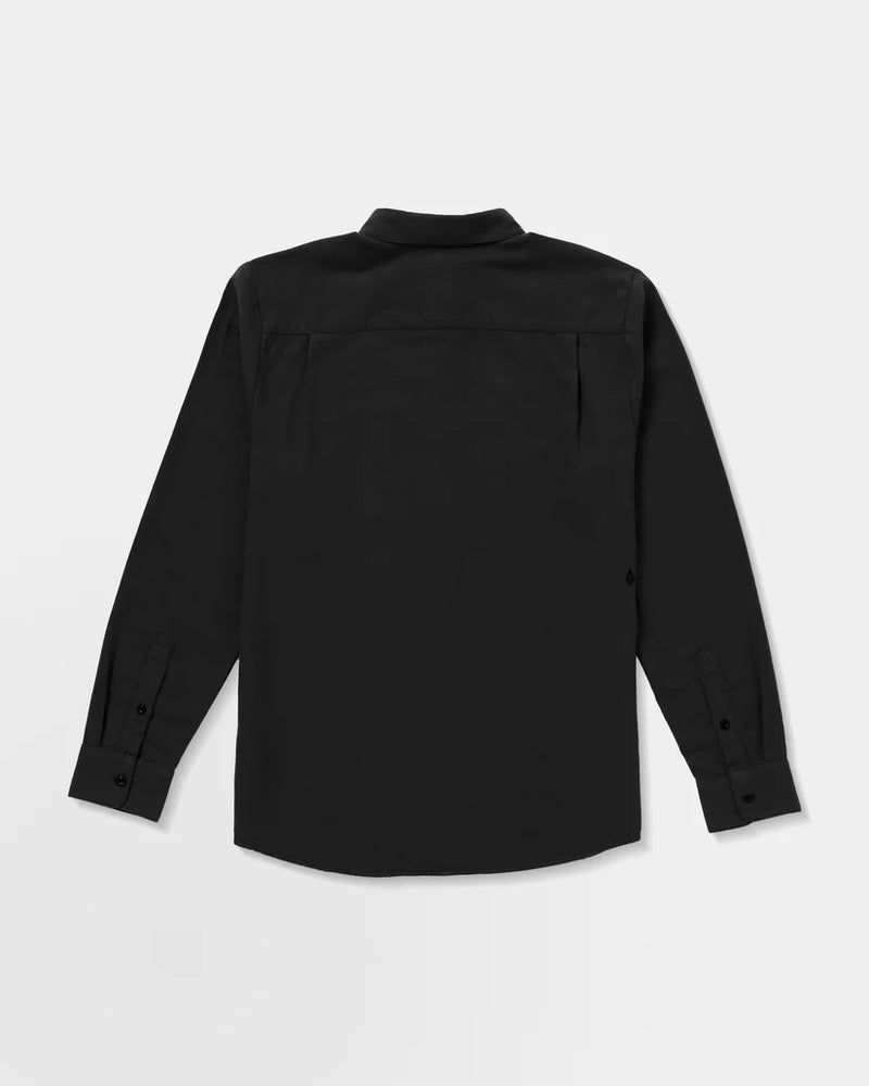 Load image into Gallery viewer, Volcom Men's Caden Solid Shirt Antique Black A0532601-AQK
