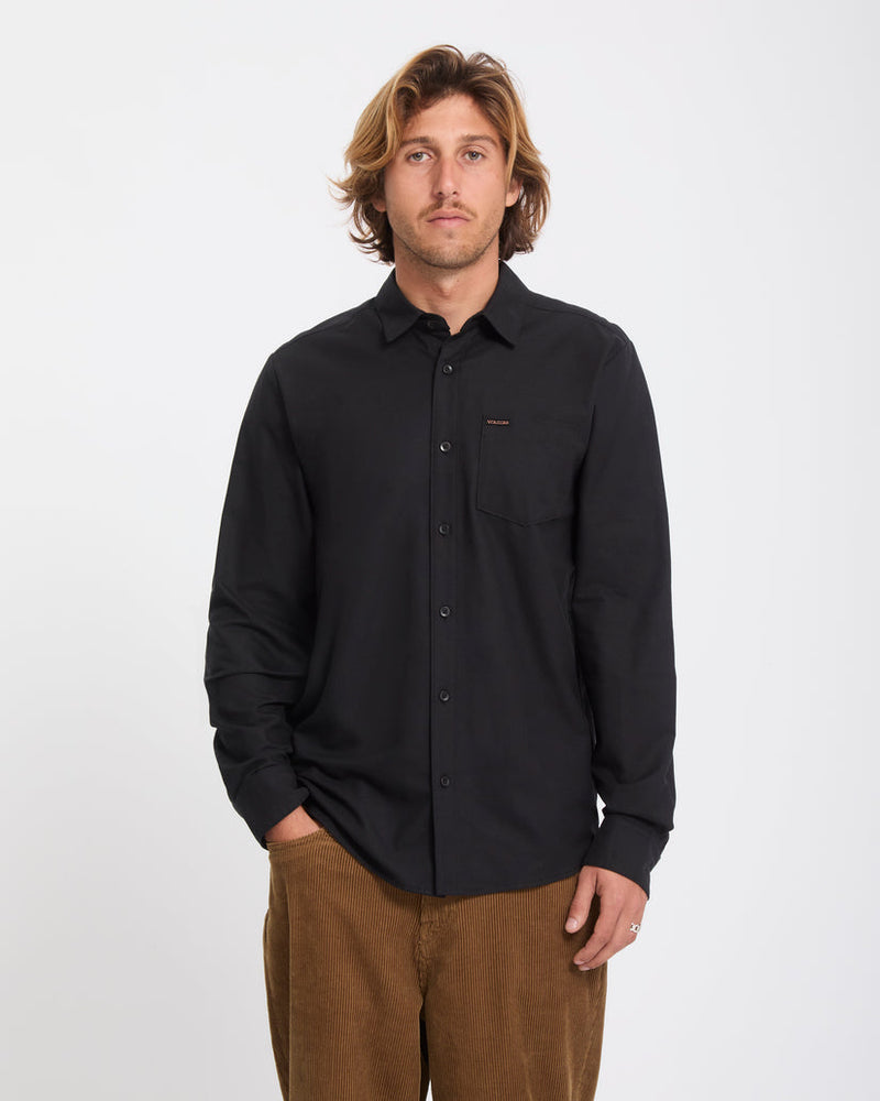 Load image into Gallery viewer, Volcom Men's Veeco Oxford Shirt Black A0532607-BLK
