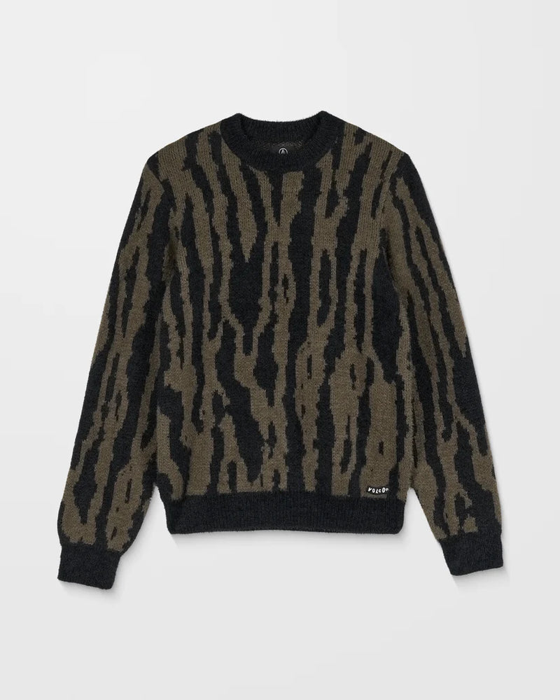 Load image into Gallery viewer, Volcom Men&#39;s Wazermoon Sweater A0732504_BLK
