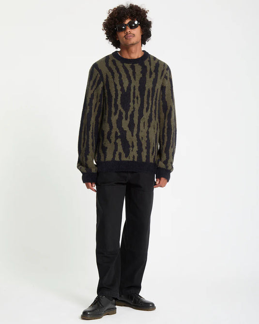 Volcom Men's Wazermoon Sweater A0732504_BLK