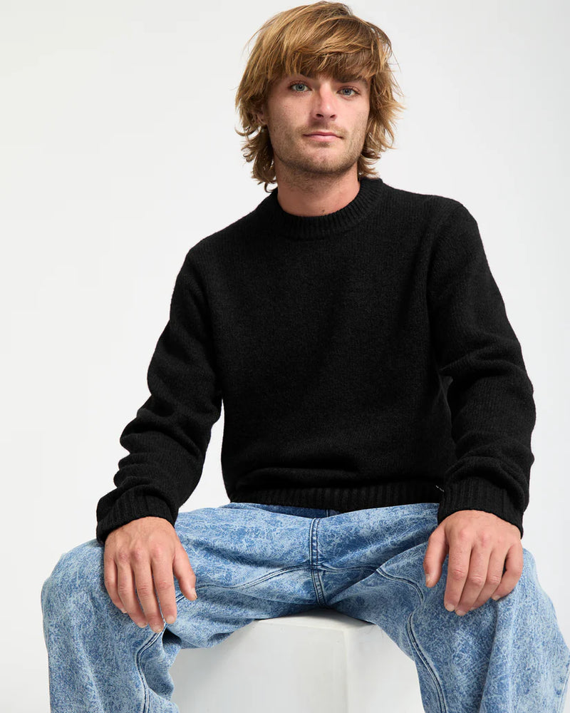 Load image into Gallery viewer, Volcom Men&#39;s Edmonder Sweater Black A0732508_BLK
