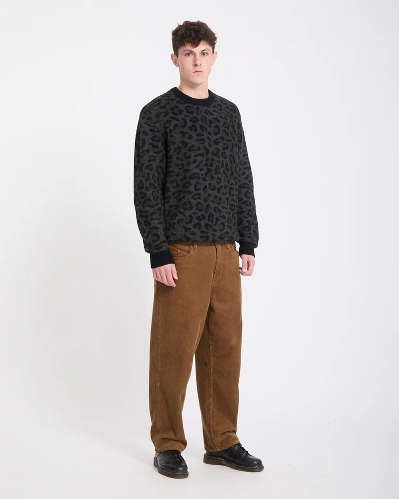 Load image into Gallery viewer, Volcom Men's Leopold Sweatshirt Black A0732603-BLK
