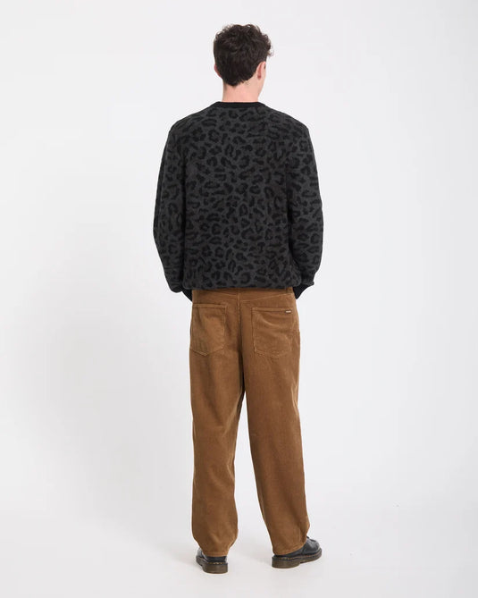 Volcom Men's Leopold Sweatshirt Black A0732603-BLK