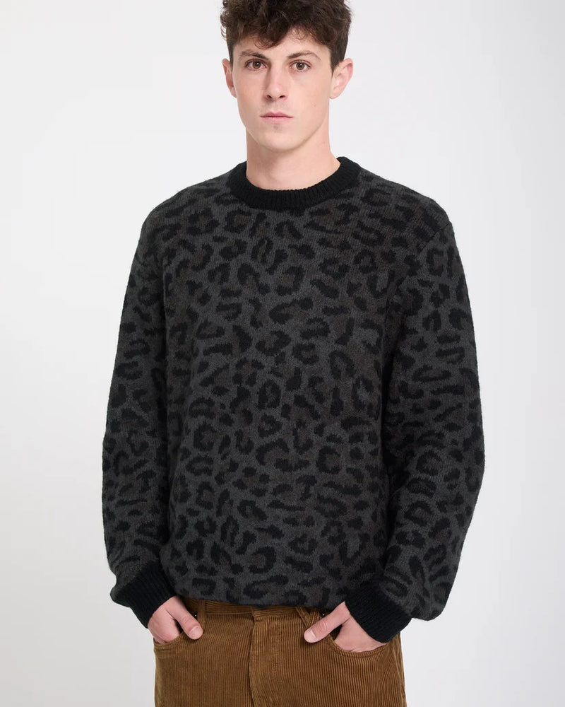 Load image into Gallery viewer, Volcom Men's Leopold Sweatshirt Black A0732603-BLK
