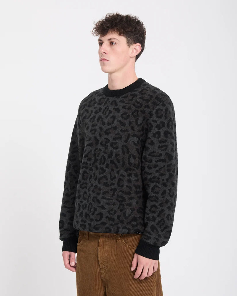 Load image into Gallery viewer, Volcom Men's Leopold Sweatshirt Black A0732603-BLK
