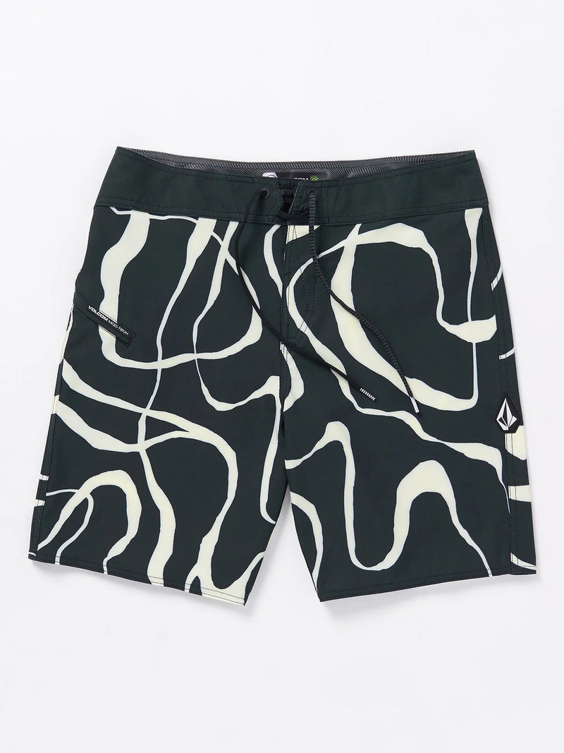 Load image into Gallery viewer, Volcom Men&#39;s Blind Lines 19&quot; Boardshort Black A0812401_BLK
