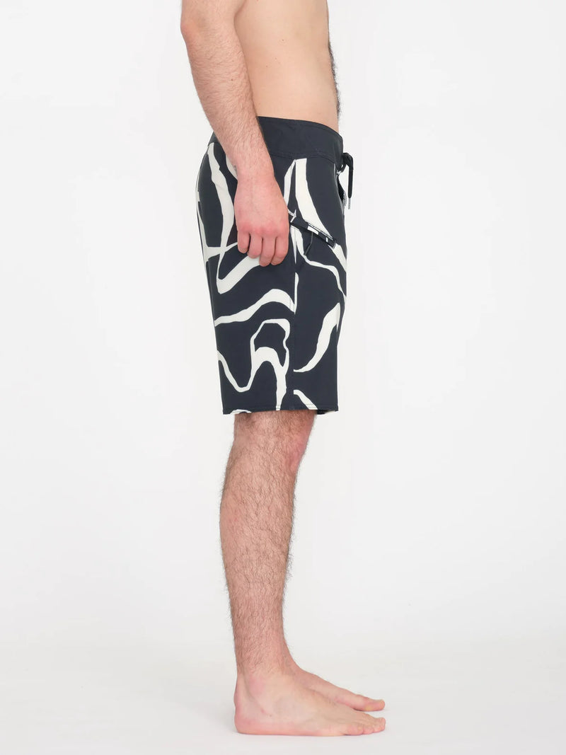 Load image into Gallery viewer, Volcom Men&#39;s Blind Lines 19&quot; Boardshort Black A0812401_BLK
