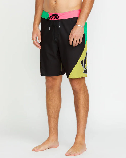 Volcom Men's Vee Bee Mod 20" Boardshorts Black A0812505_BLK