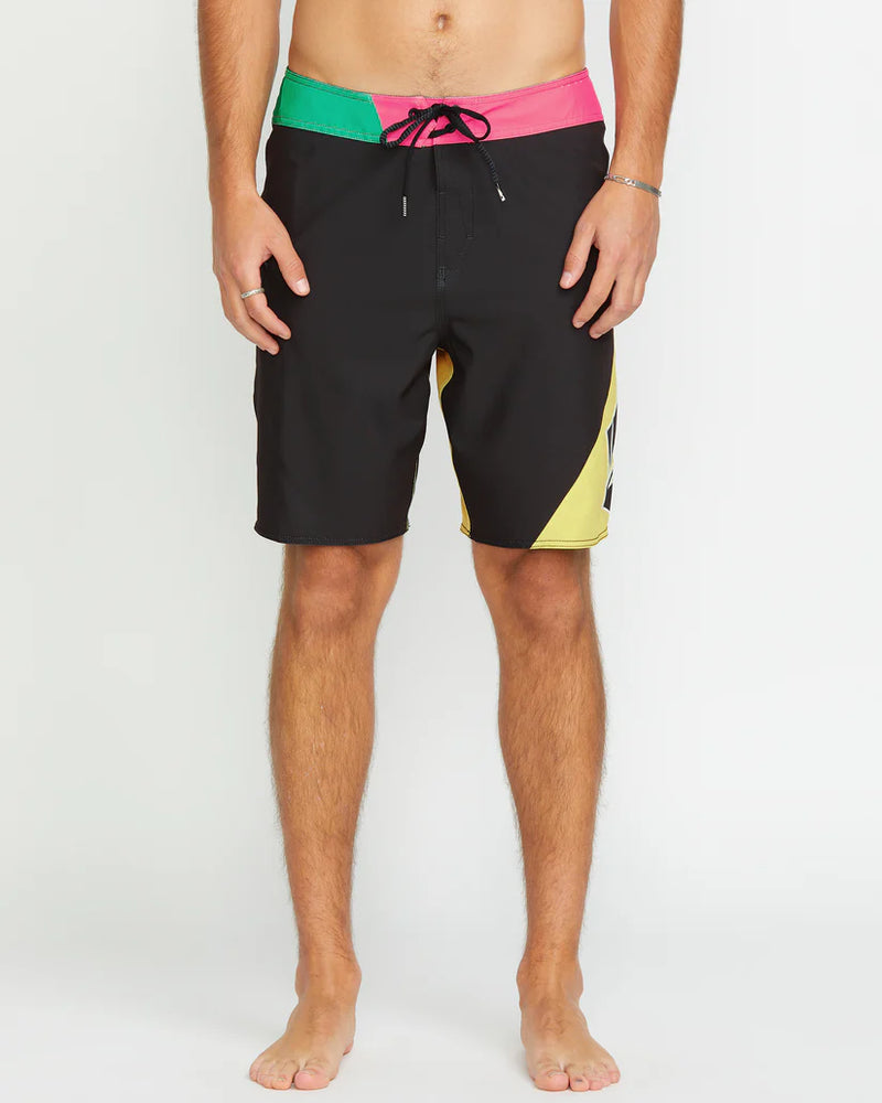 Load image into Gallery viewer, Volcom Men&#39;s Vee Bee Mod 20&quot; Boardshorts Black A0812505_BLK

