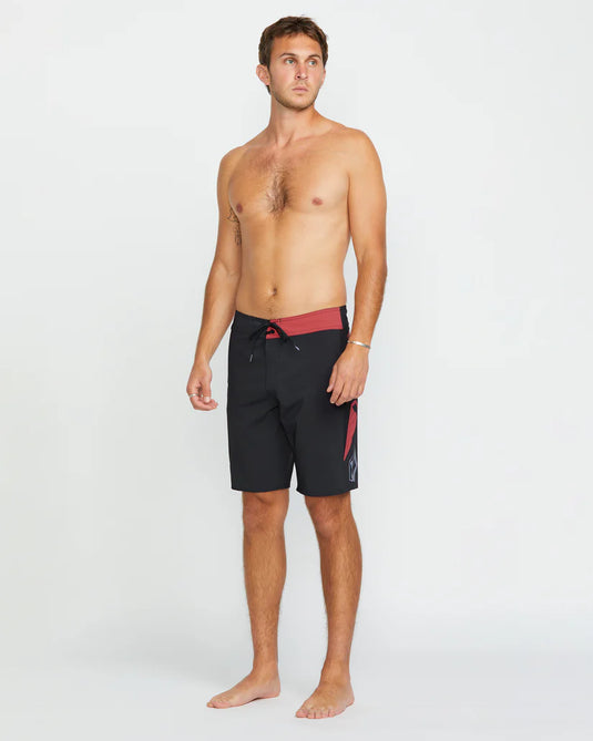 Volcom Men's J Robinson Mod 20" Boardshorts Black A0812513_BLK