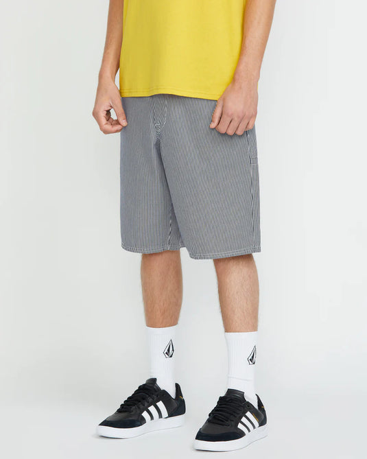 Volcom Men's Freestone 22" Shorts Deep Blue A0912400_DPB