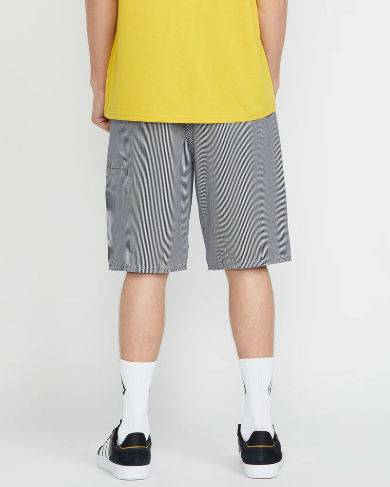 Load image into Gallery viewer, Volcom Men&#39;s Freestone 22&quot; Shorts Deep Blue A0912400_DPB
