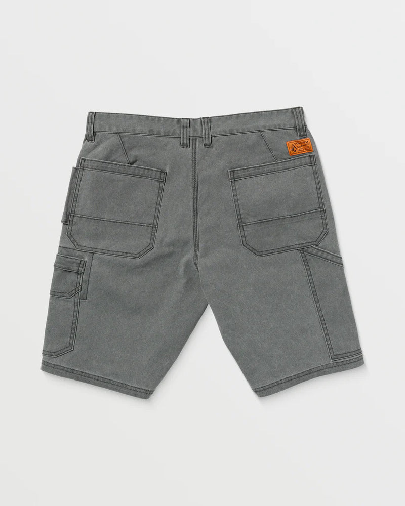 Load image into Gallery viewer, Volcom Men&#39;s Gage Work 21&quot; Short Stealth A0912500_STH
