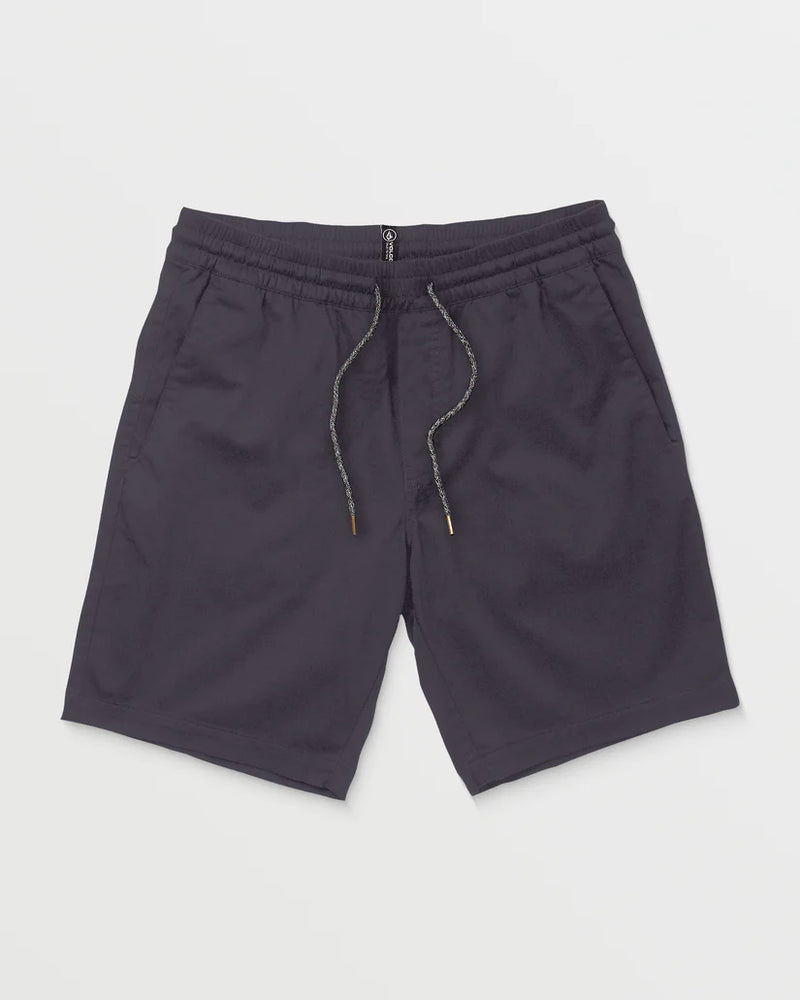 Load image into Gallery viewer, Volcom Men&#39;s Frickin Elasticated Waist 19&quot; Shorts Charcoal A1012304_CHR

