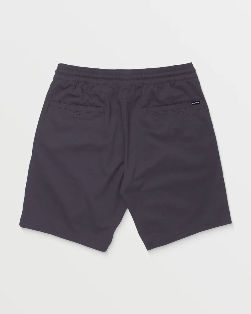 Load image into Gallery viewer, Volcom Men&#39;s Frickin Elasticated Waist 19&quot; Shorts Charcoal A1012304_CHR
