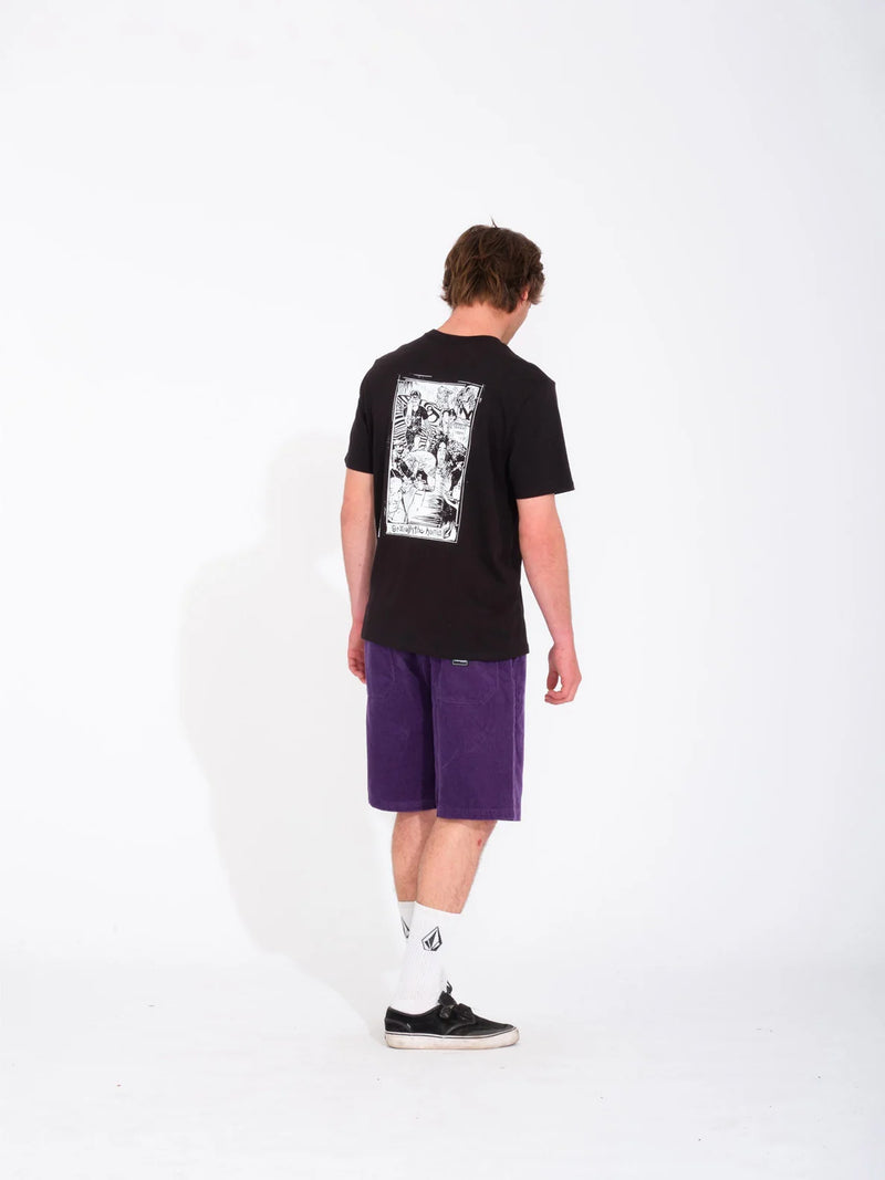 Load image into Gallery viewer, Volcom Men&#39;s Outer Spaced 21&quot; Relaxed Fit Shorts Deep Purple A1012310_DPP
