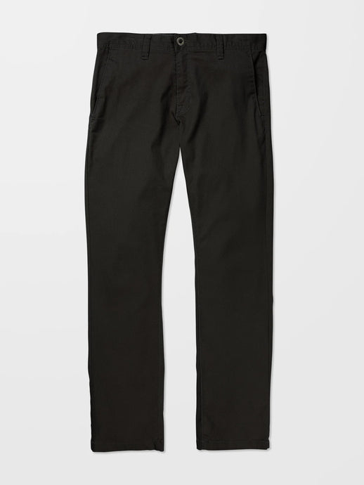 Volcom Men's Frickin Modern Stretch Trousers Black A1112306-BLK