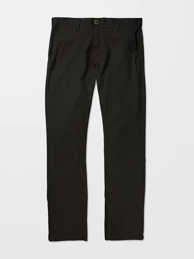 Load image into Gallery viewer, Volcom Men&#39;s Frickin Modern Stretch Trousers Black A1112306-BLK
