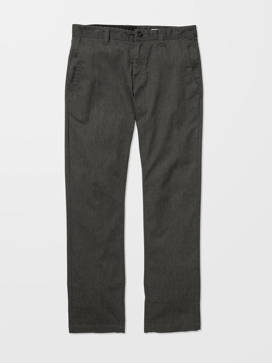 Volcom Men's Frickin Modern Stretch Trousers Charcoal Heather A1112306_CHH
