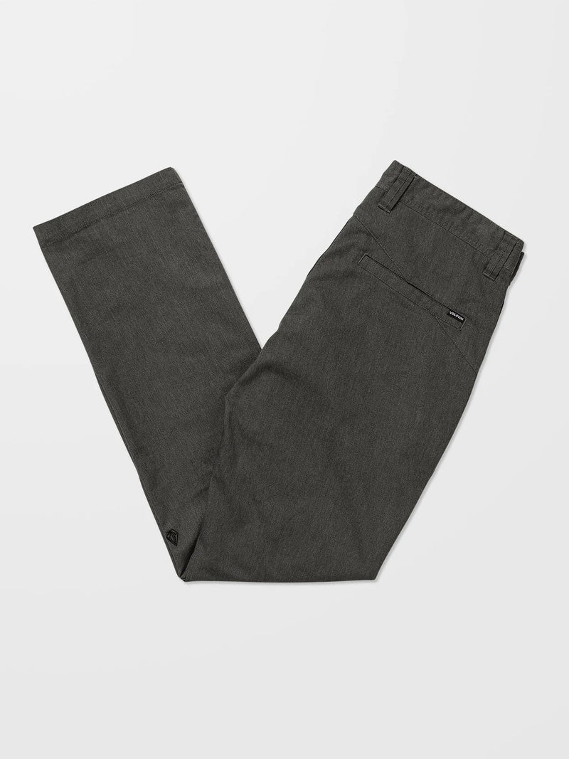 Load image into Gallery viewer, Volcom Men&#39;s Frickin Modern Stretch Trousers Charcoal Heather A1112306_CHH
