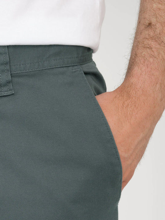 Volcom Men's Frickin Modern Stretch Chino Pants Dark Slate A1112306_DST
