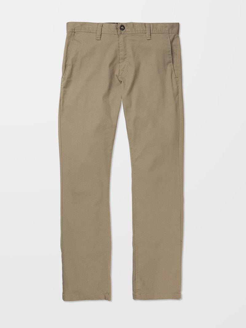 Load image into Gallery viewer, Volcom Men&#39;s Frickin Modern Stretch Trousers Khaki A1112306-KHA
