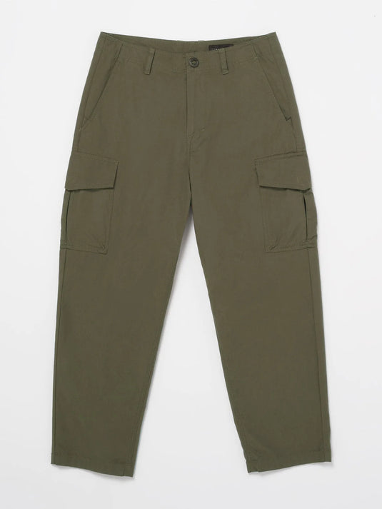 Volcom Men's Grande Barracks Cargo Pants Wintermoss  A1112402_WMS