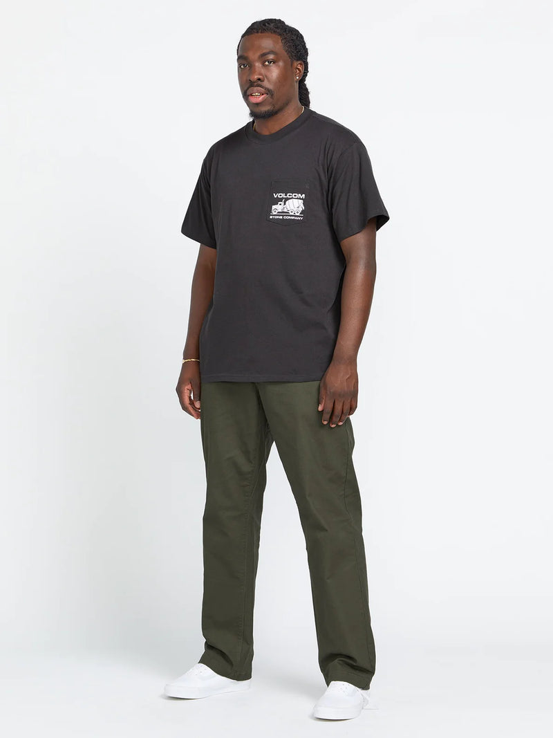 Load image into Gallery viewer, Volcom Men&#39;s Skate Vitals Grant Taylor Relaxed Straight Fit Pants Squadron Green A1112410_SQD
