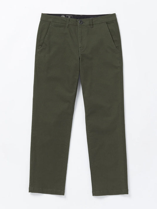 Volcom Men's Skate Vitals Grant Taylor Relaxed Straight Fit Pants Squadron Green A1112410_SQD