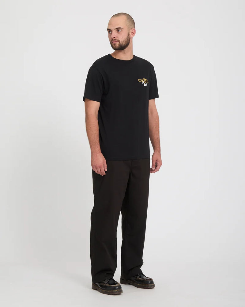 Load image into Gallery viewer, Volcom Men's Billow Trousers Black A1112615-BLK
