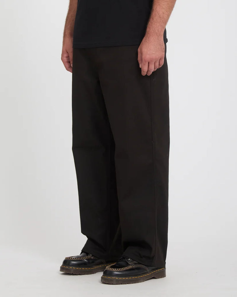 Load image into Gallery viewer, Volcom Men's Billow Trousers Black A1112615-BLK
