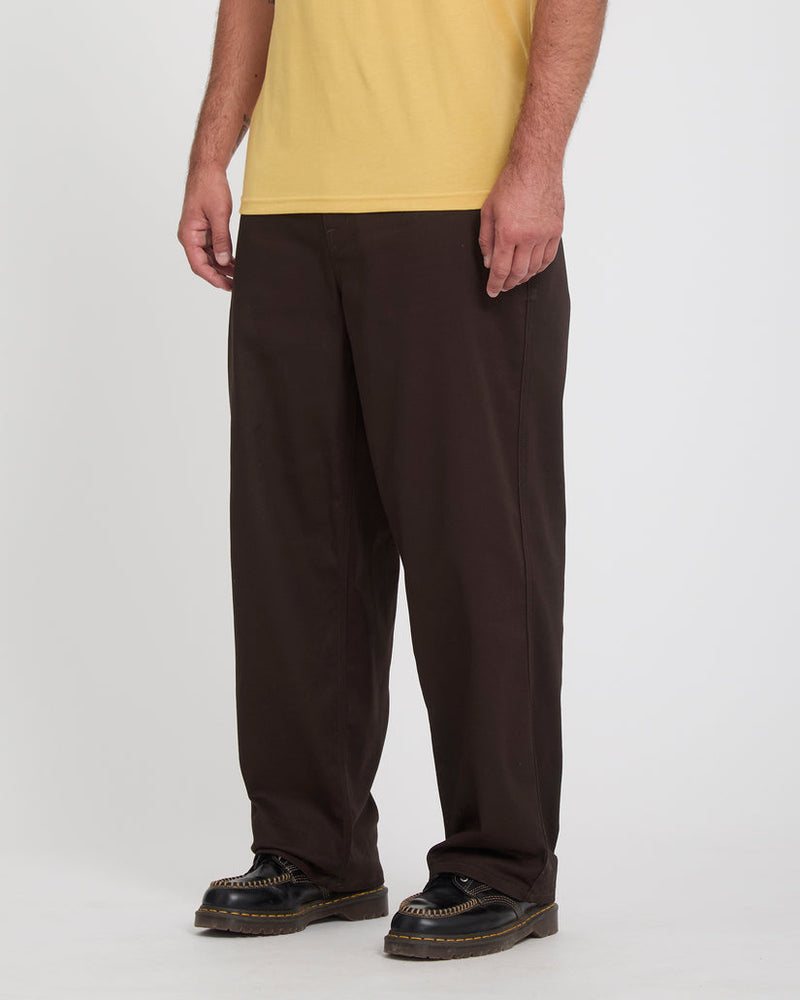 Load image into Gallery viewer, Volcom Men's Billow Trousers Cacao A1112615-CAO
