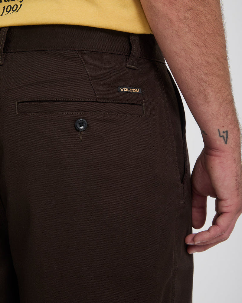 Load image into Gallery viewer, Volcom Men's Billow Trousers Cacao A1112615-CAO

