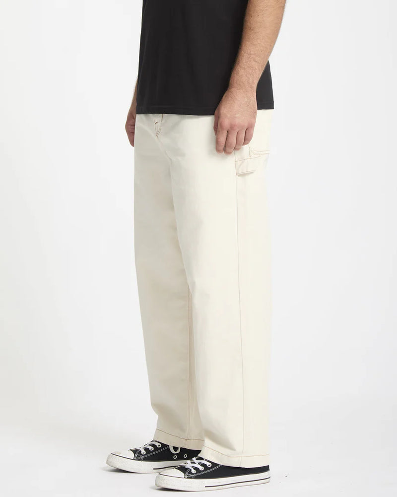 Load image into Gallery viewer, Volcom Men&#39;s Kraftsman Jeans Dirty White A1122200_DWH
