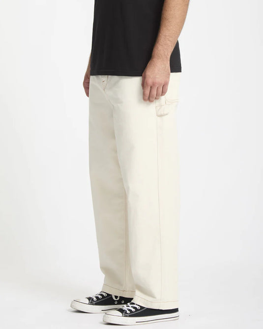 Volcom Men's Kraftsman Jeans Dirty White A1122200_DWH