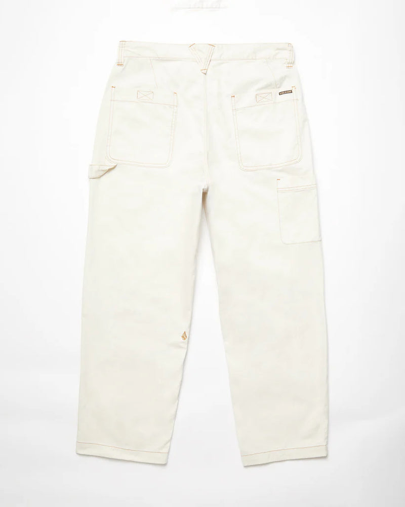 Load image into Gallery viewer, Volcom Men&#39;s Kraftsman Jeans Dirty White A1122200_DWH
