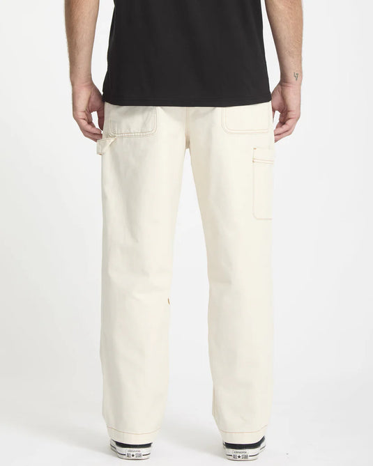 Volcom Men's Kraftsman Jeans Dirty White A1122200_DWH
