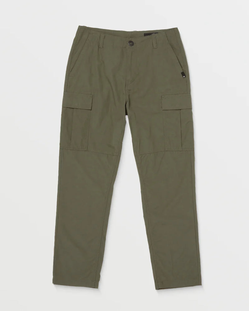 Load image into Gallery viewer, Volcom Men&#39;s Strange Tripper Tapered Cargo Wintermoss A1132406-WMS
