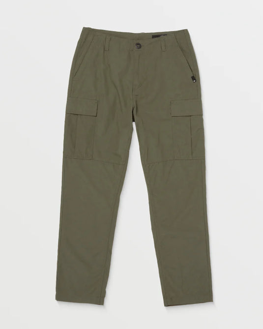 Volcom Men's Strange Tripper Tapered Cargo Wintermoss A1132406-WMS