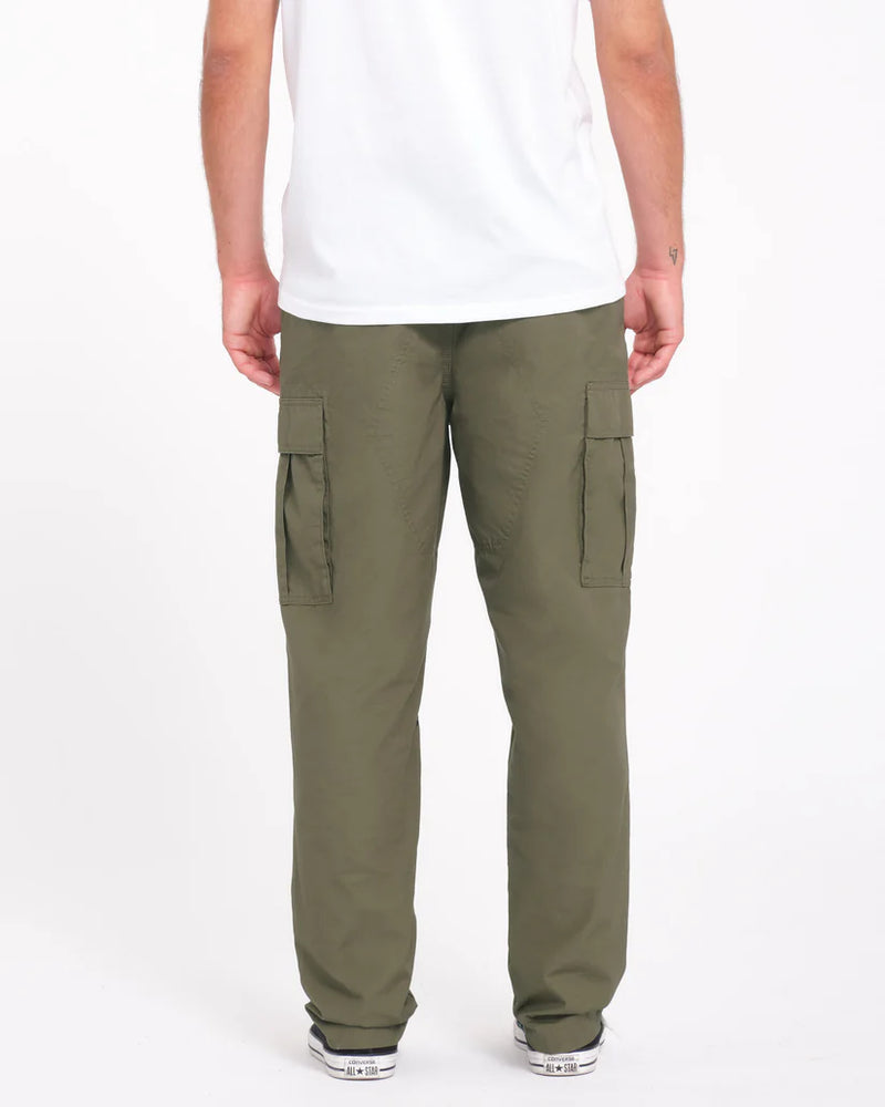 Load image into Gallery viewer, Volcom Men&#39;s Strange Tripper Tapered Cargo Wintermoss A1132406-WMS
