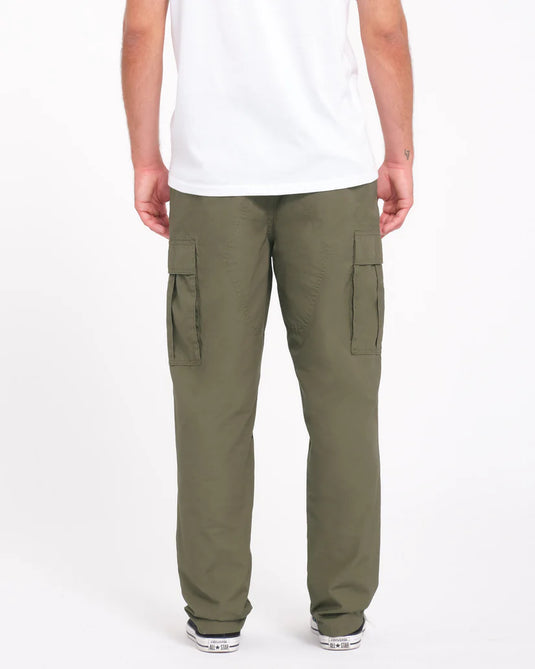 Volcom Men's Strange Tripper Tapered Cargo Wintermoss A1132406-WMS