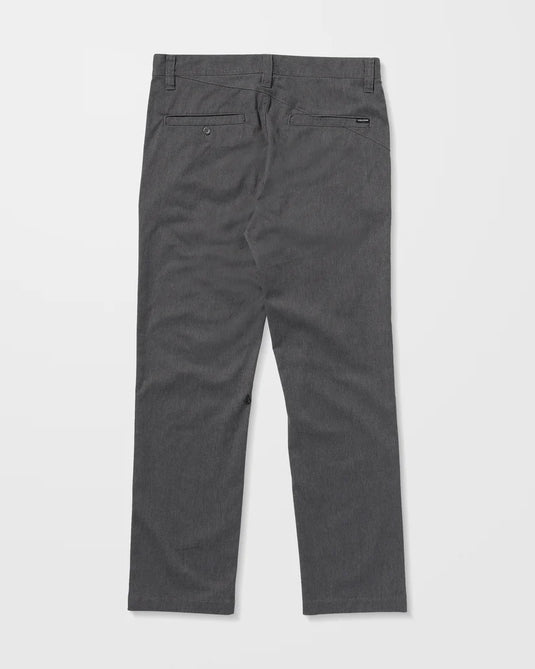 Volcom Men's Frickin Modern Stretch Trousers Charcoal Heather A1132501_CHH