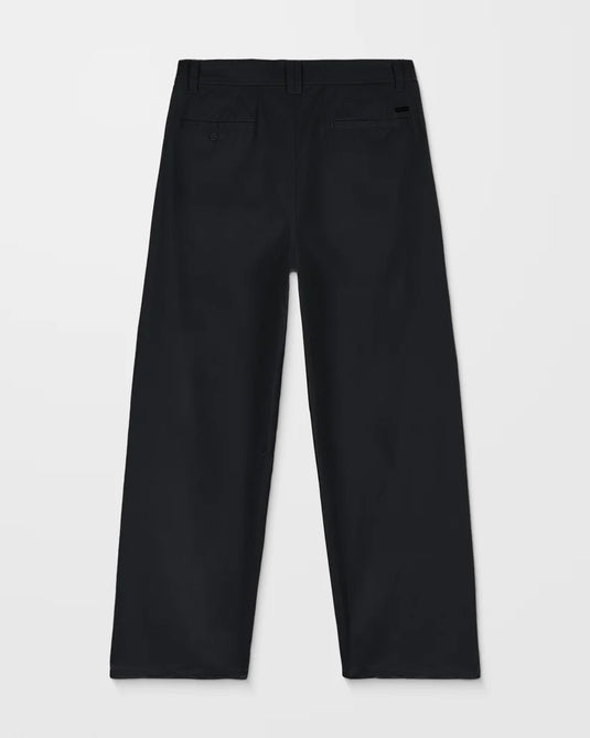 Volcom Men's Baggos Pleat Pants Black A1132503-BLK