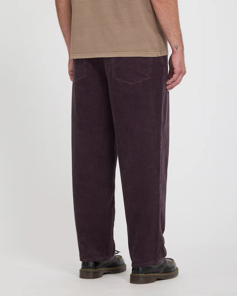 Load image into Gallery viewer, Volcom Men's Billow Tapered Corduroy Pants Raisin A1132602-RSN
