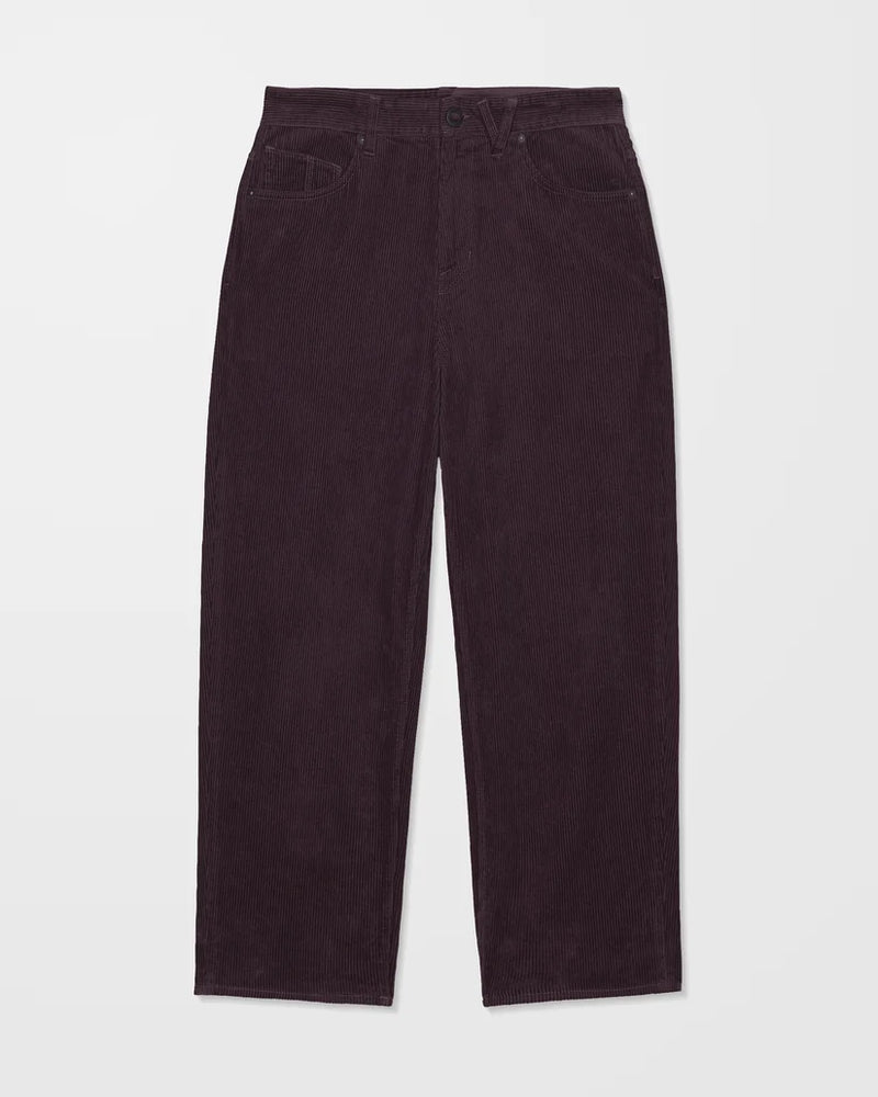 Load image into Gallery viewer, Volcom Men's Billow Tapered Corduroy Pants Raisin A1132602-RSN
