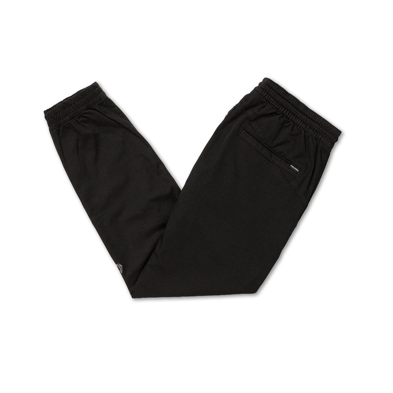 Load image into Gallery viewer, Volcom Frickin Slim Jogger Black A1212307-BLK

