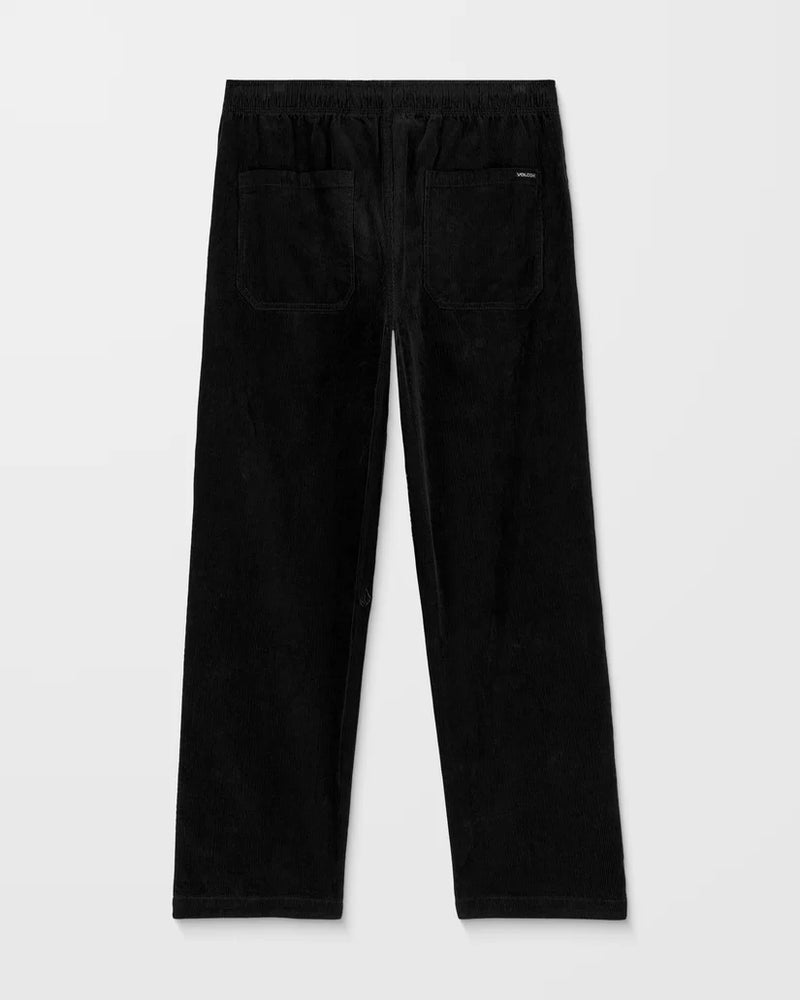 Load image into Gallery viewer, Volcomc Men&#39;s Psychstone Elasticated Waist Pants Black A1212401_BLK
